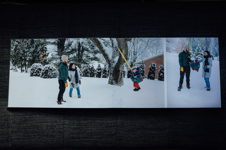 Color example of layflat book