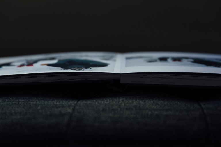 Hardback book layflat example 