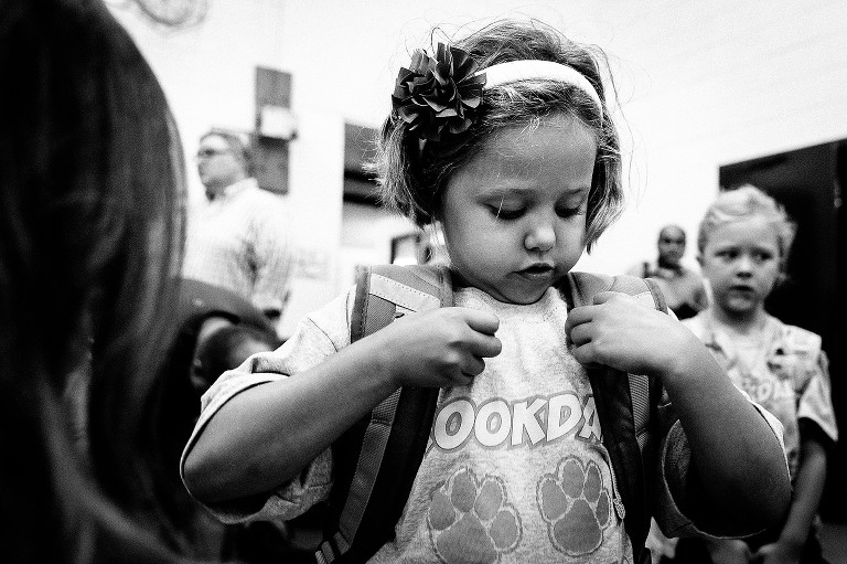 5 year old buckles backpack 