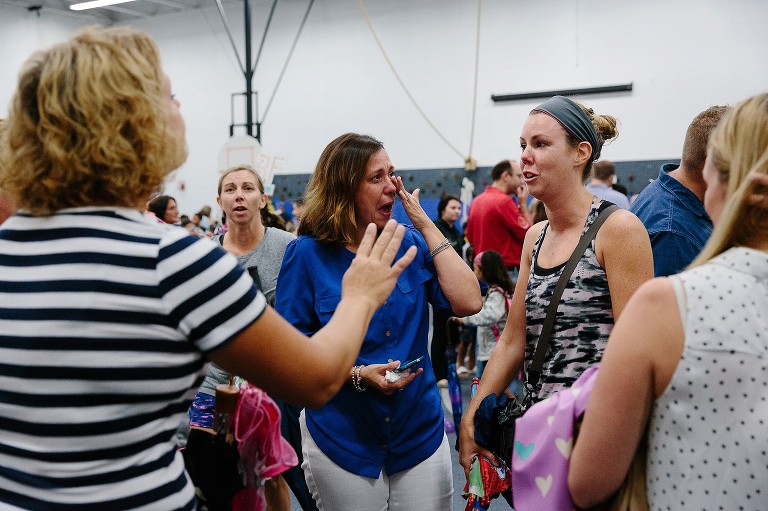 moms cry over kids going to kindergarten 