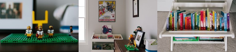 Kids toys sitting in playroom