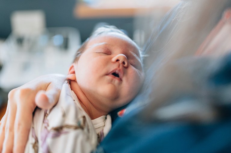 sleeping newborn 