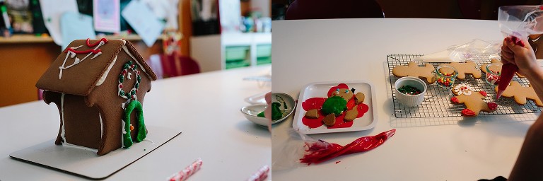 Gingerbread house details 
