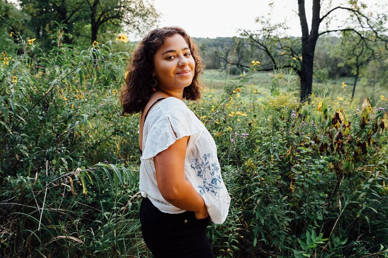 high school senior girl photographer in Madison Wi